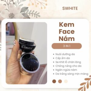 kem face nám ban đêm s-white chăm sóc làn da ngay trong lúc ngủ
