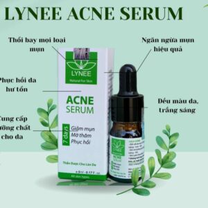 lynee acne serum bí kíp trị mụn 